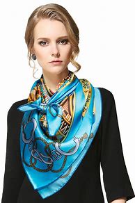 Image result for Silk Scarf Fashion