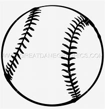Image result for Drawing of a Softball