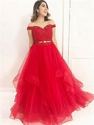 Image result for 2 Piece Prom Dress