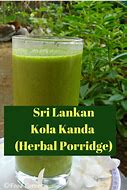 Image result for Sri Lankan Kola Kanda