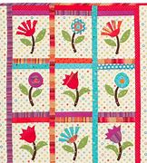 Image result for 17 Flower Quilt Applique Free