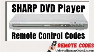 Image result for Sharp AQUOS DVD Codes