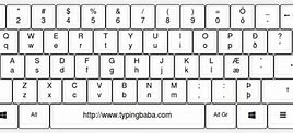 Image result for Icelandic Keyboard Layout