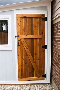 Image result for Plywood Shed Door