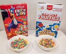 Image result for knock off cereals brand v original