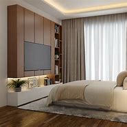 Image result for Modern Bedroom TV Wall Units