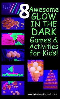 Image result for Glow in the Dark Games for Kids