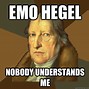 Image result for Angry Hegel Meme