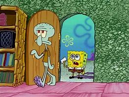 Image result for Squidward Holding Paper
