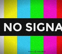 Image result for TV No Signal Screen Sound