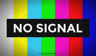 Image result for No Signal TV Logo