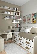 Image result for Small Bedroom Furniture Bed Design