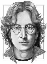 Image result for John Lennon Pencil Drawings
