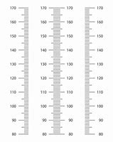 Image result for Height Scale in Cm