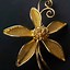 Image result for Gold Flower Brooch