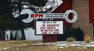 Image result for Funny Auto Mechanic Signs
