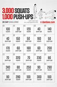 Image result for 3000 Squat Challenge Sheet