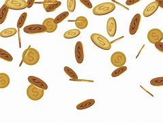 Image result for Gold Coins Falling PNG
