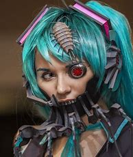 Image result for Robot Cosplay Anime