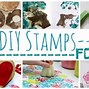 Image result for Preschool Homemade Stamps