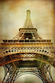 Image result for Eiffel Tower Vintage