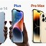 Image result for iPhone 14 Comparison to iPhone 14 Pro