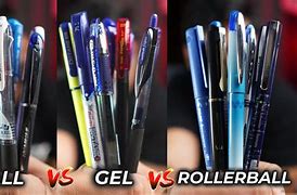 Image result for Gel Pen vs Ballpoint Pen