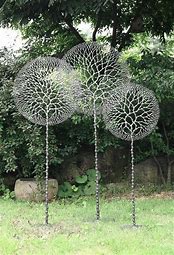 Image result for DIY Metal Garden Art