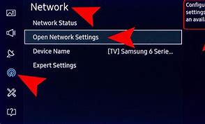 Image result for Samsung TV Reset Network