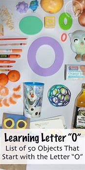 Image result for Letter O Things