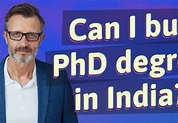 Image result for PhD Degree Certificate India