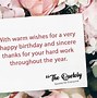 Image result for Birthday Sentiments for a CoWorker