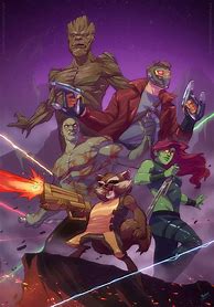 Image result for Marvel Guardians of the Galaxy Cartoon