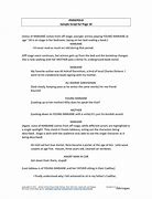 Image result for Typical Screenplay Format