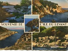 Image result for Ile Du Levant Carte Postale