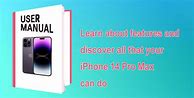 Image result for iPhone 14 Pro Max User Manual
