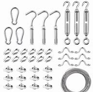 Image result for Coated Rope Hooks Stainless