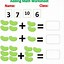 Image result for Addition Facts Kindergarten Worksheets