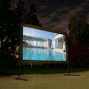 Image result for Outdoor Projector Screen 150