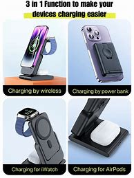 Image result for Detachable Power Bank Wireless Charger