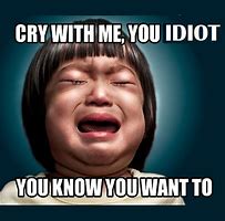 Image result for Crying Baby Meme