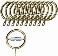 Image result for Curtain Hooks Rings