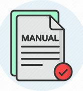 Image result for Manual PO Icon