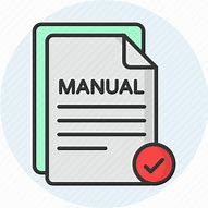 Image result for Maual Guide Icon