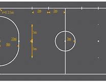 Image result for Futsal Court Dimensions