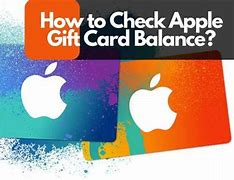 Image result for Picture of an Apple Gift Card Balance