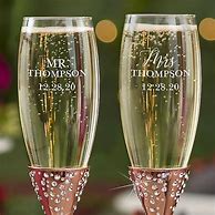 Image result for Wedding Champagne Flutes