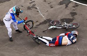 Image result for BMX Race Crash