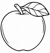 Image result for Apple Coloring Template
