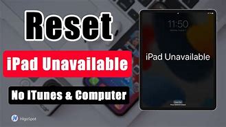 Image result for How to Reset iPad Passcode Forgot